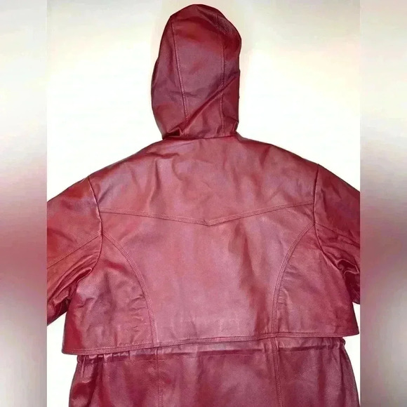 Morningside Women’s Vintage 100 % Leather Jacket Size Medium - Picture 8 of 8